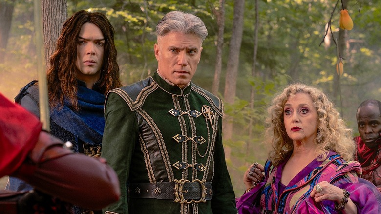 Spock, Pike, and Pelia on Star Trek: Strange New Worlds
