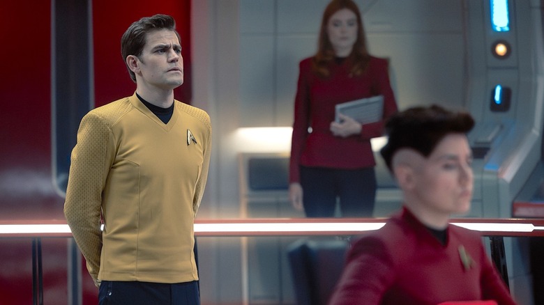 Kirk on Star Trek: Strange New Worlds