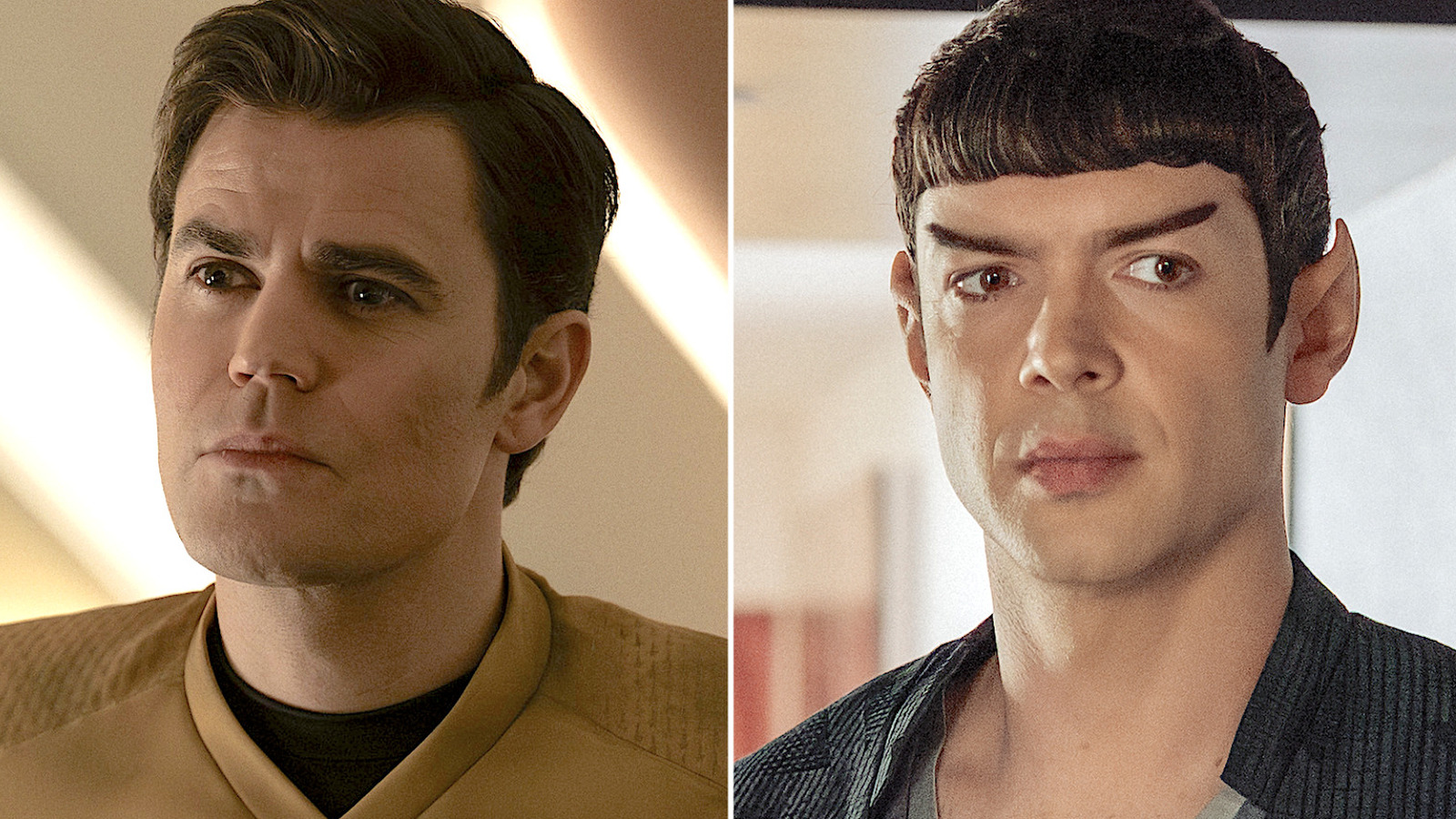 Star Trek: Strange New Worlds Video: Paul Wesley And Ethan Peck Talk Kirk And Spocks New Connection — Are They Officially Friends Now? Star Trek: Strange New Worlds Video: Paul Wesley And Ethan Peck Talk Kirk And Spocks New Connection — Are They Officially Friends Now?