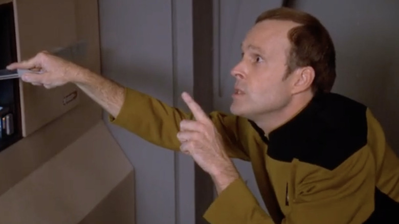 Lieutenant Reginald Barclay in "Star Trek: The Next Generation"