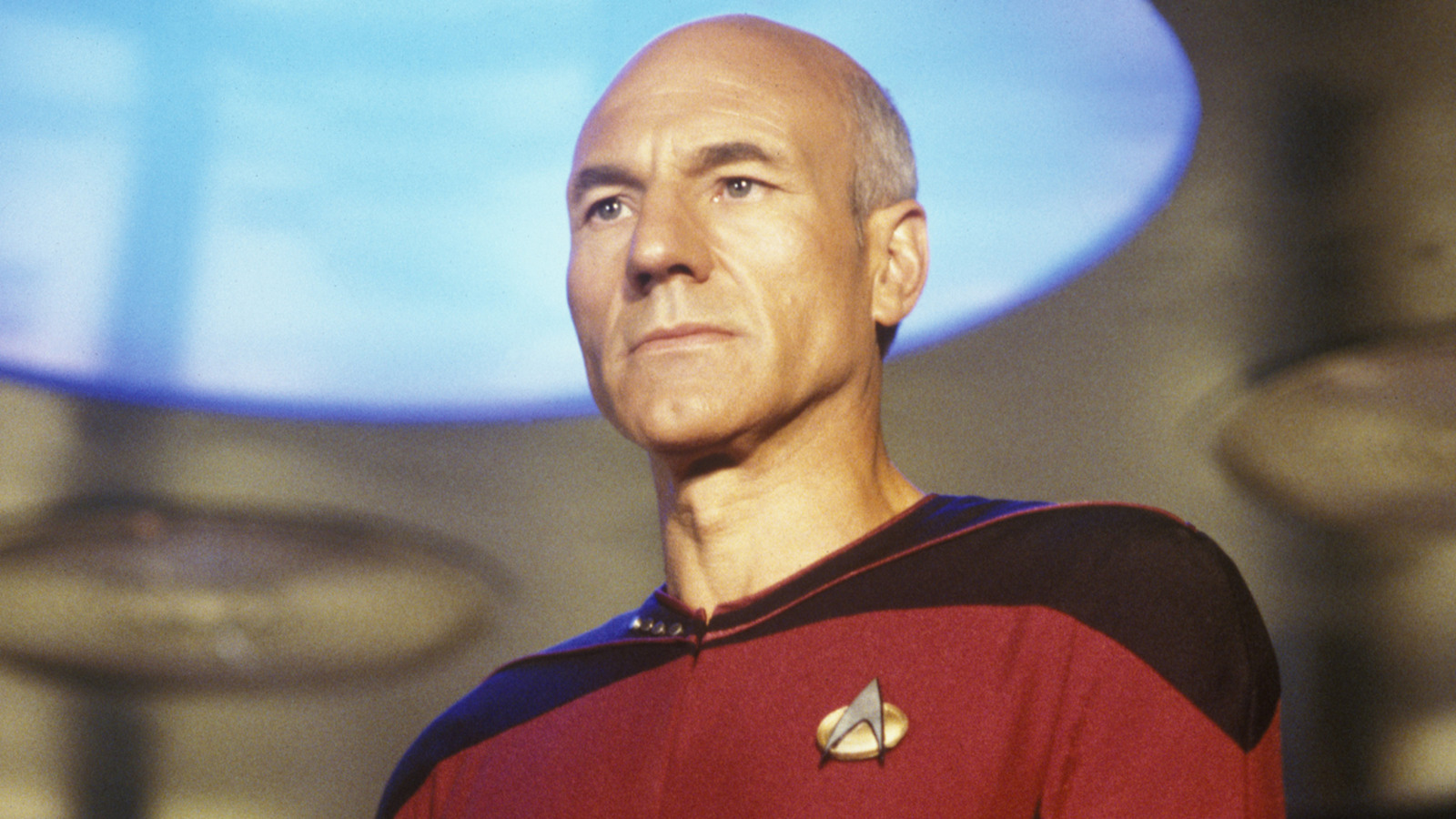 TNG’s Uniforms Were Changed For Patrick Stewart’s Health