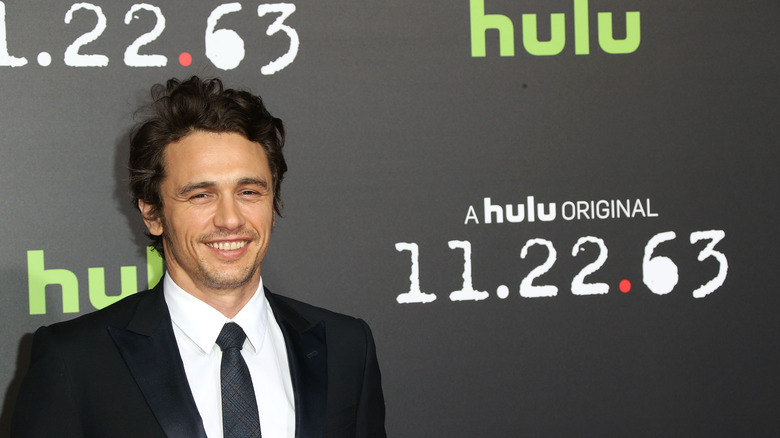 James Franco on the red carpet for Hulu's "11.22.63."