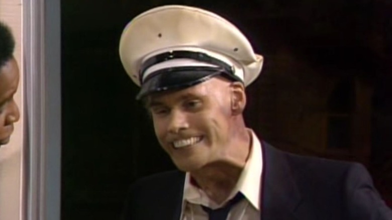 Fire Marshal Bill arrives at a family home on In Living Color.