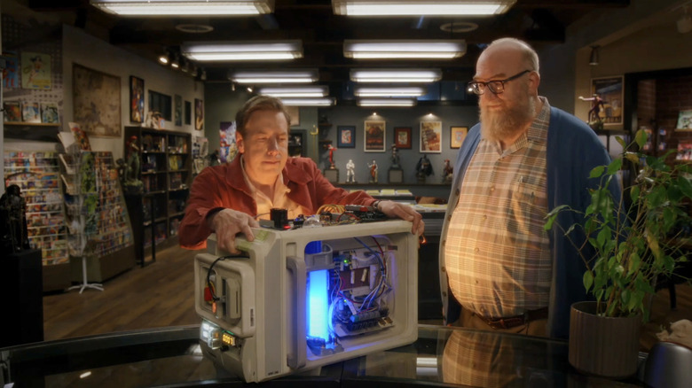 Kripke and Bert in Stuart Fails to Save the Universe Season 1, Episode 6