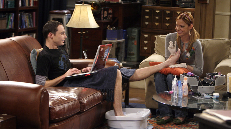 Sheldon Cooper and Ramona Nowitzki in The Big Bang Theory Season 2, Episode 6