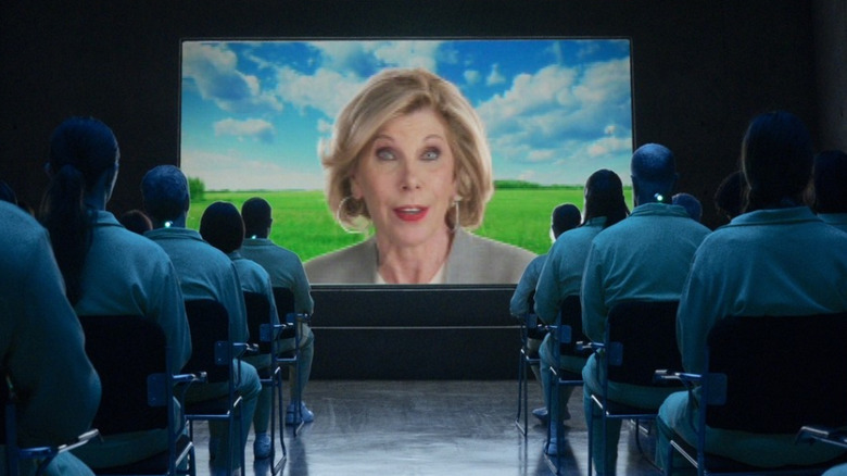 Christine Baranski as herself in Stuart Fails to Save the Universe Season 1, Episode 2
