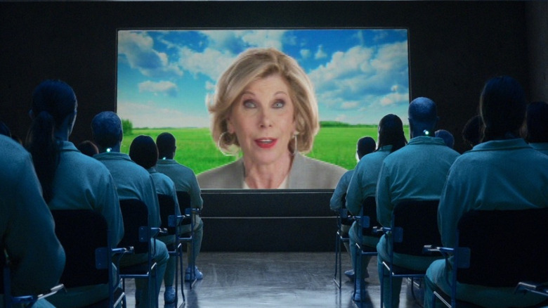 Christine Baranski as herself in Stuart Fails to Save the Universe Season 1, Episode 2