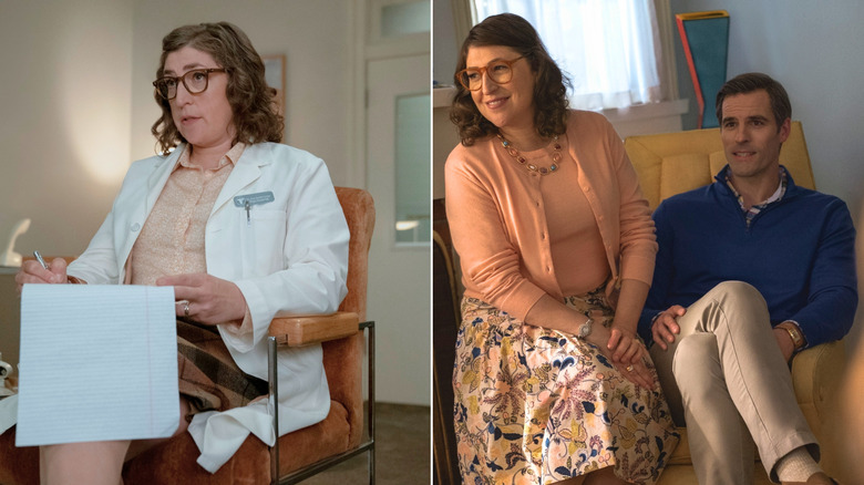 Mayim Bialik as Dr. Amy Farrah Fowler in Stuart Fails to Save the Universe Season 1, Episodes 4 & 9
