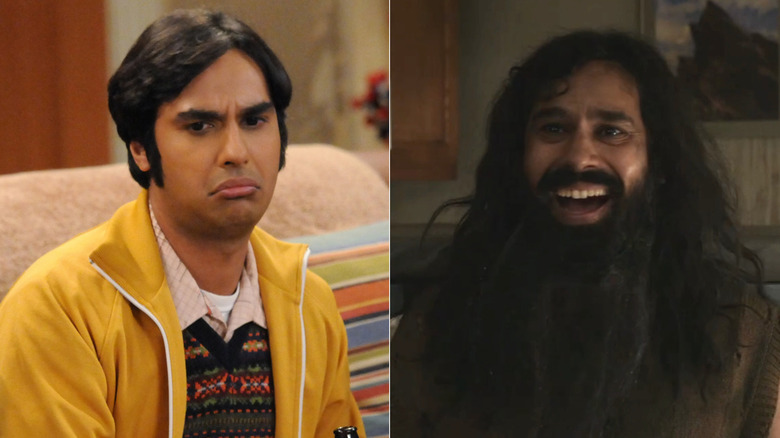 Kunal Nayyar as Raj on The Big Bang Theory & Stuart Fails to Save the Universe Season 1, Episode 1