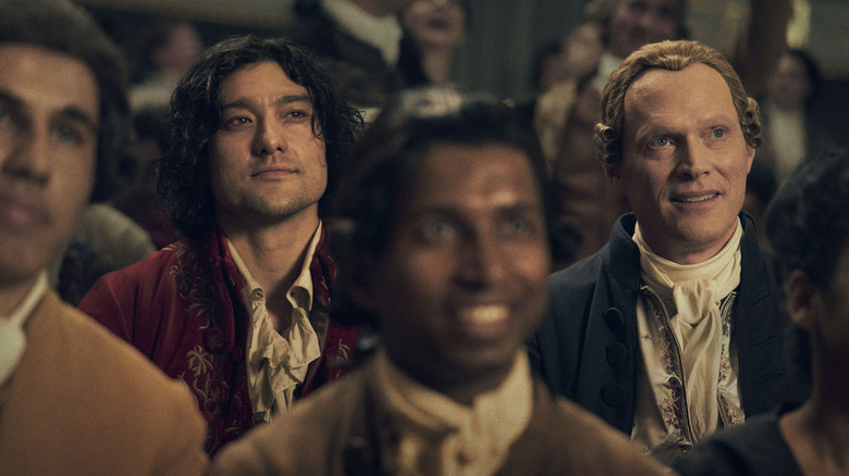 Mozart and Antonio Salieri in Amadeus