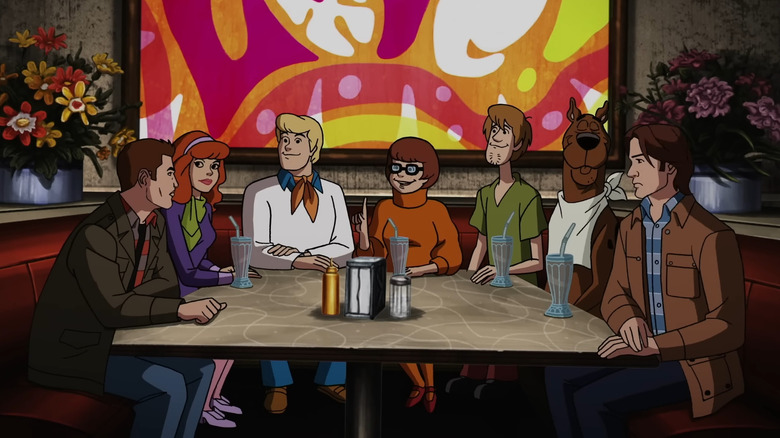 Sam e Dean Winchester conversam com a turma do Scooby em Supernatural