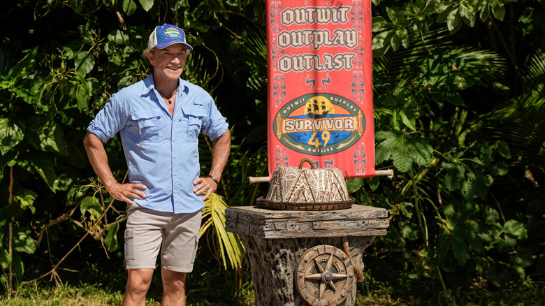 Jeff Probst hosts Survivor 49