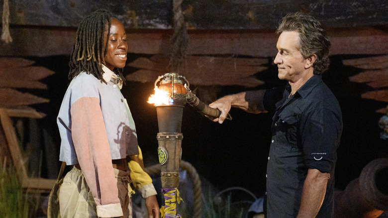 MC is voted out of Survivor 49