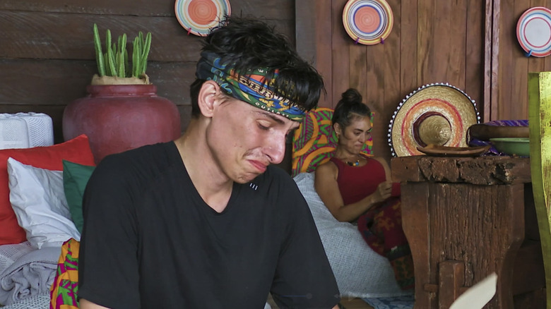 Survivor 49, Rizo and Savannah at the sanctuary