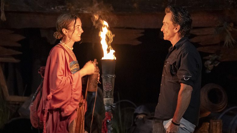 Shannon Fairweather gets her torch snuffed on Survivor 49