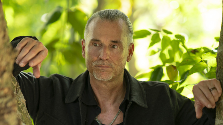 Benjamin Coach Wade hides in the jungle before Survivor 50