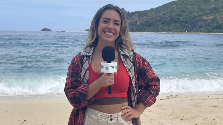 Dee Valladares gets ready to compete in Survivor 50