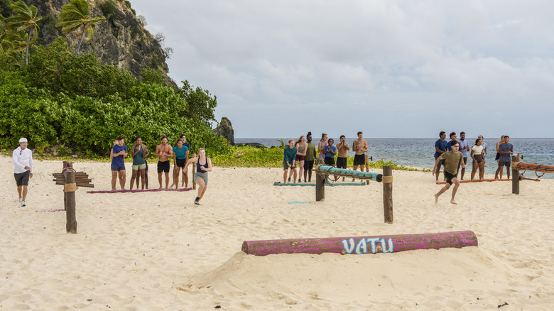 Dream Team runs a challenge on Survivor 50