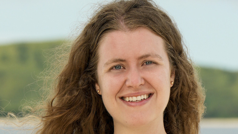 Emily Flippen competes in Survivor 50