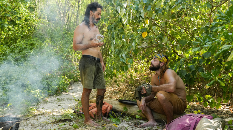 Survivor 50's Ozzy Lusth and Jonathan Young