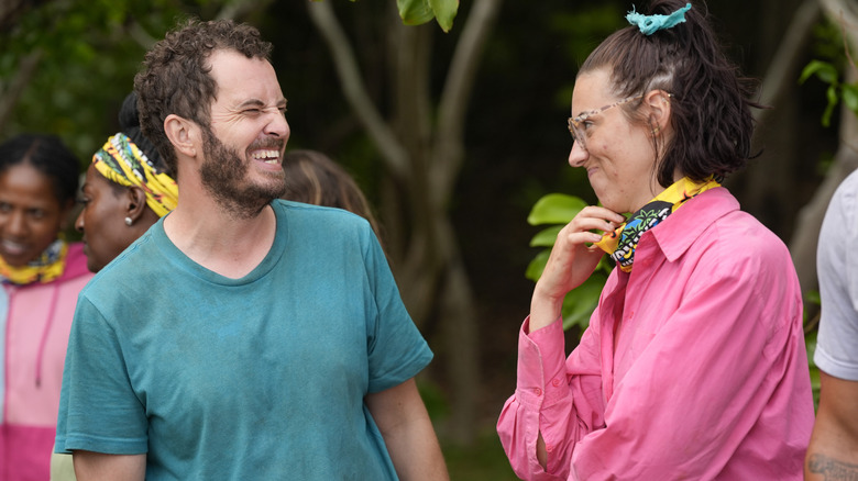 Survivor 50's Rick Devens and Genevieve Mushaluk