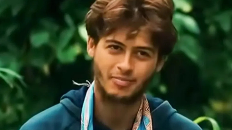 Stavros Flores smiling on "Survivor Greece."