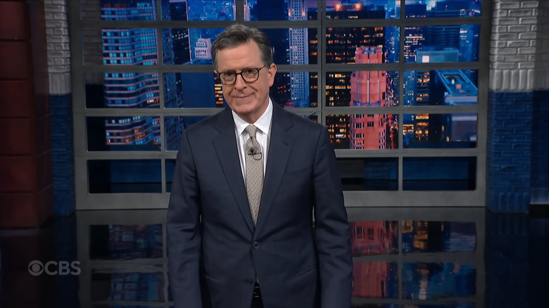 Stephen Colbert in The Late Show