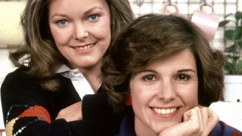Jane Curtin and Susan Saint James in Kate & Allie