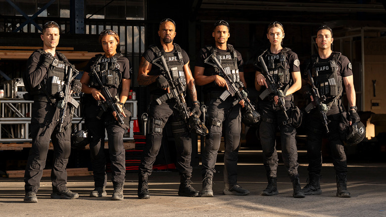 Jude, Sammy, Hondo, Malik, Cassidy, and Ethan on S.W.A.T. Exiles