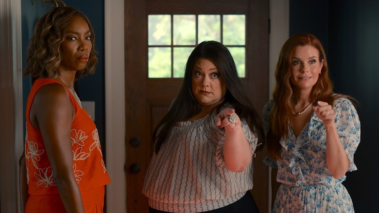 Helen, Dana Sue, and Maddie on Sweet Magnolias