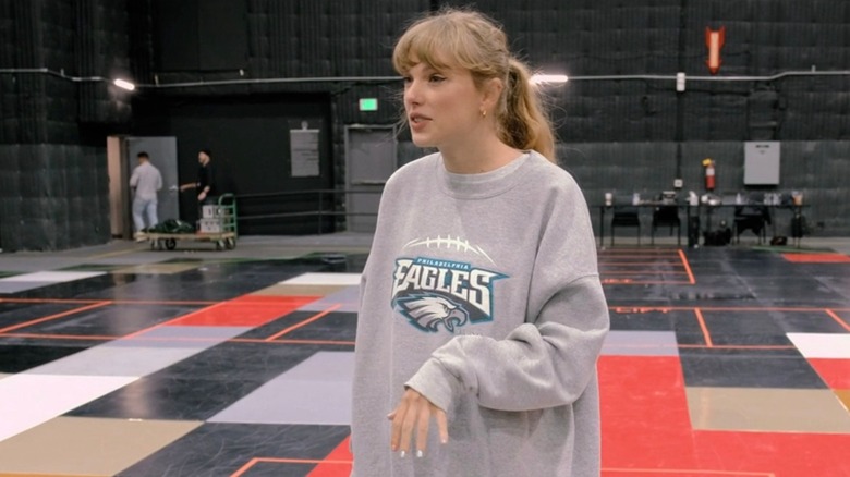 taylor swift eras tour eagles sweatshirt