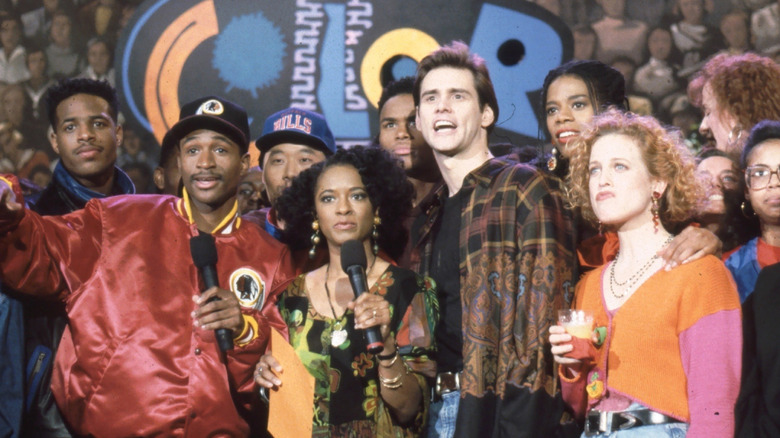 Shawn Wayans, Kim Wayans, Jim Carrey, Kelly Coffield Park