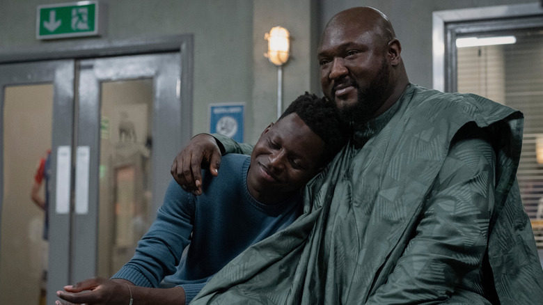 Sam Obisanya and father