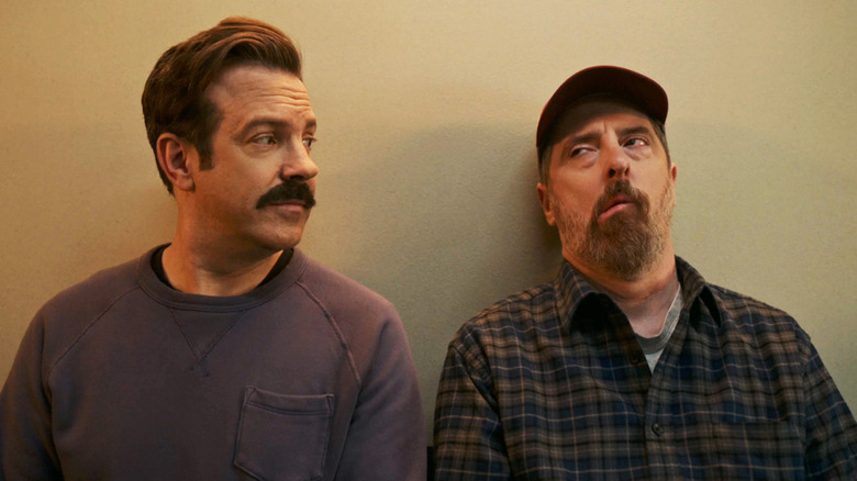Ted Lasso and Coach Beard in Season 4, Episode 4