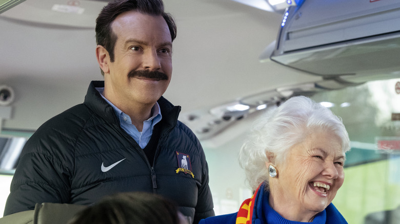 Ted and Mae in Ted Lasso Season 4, Episode 9