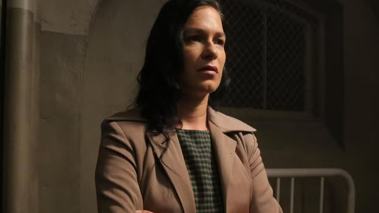 Charlotte Brown finds her way through Briarcliff Manor in "American Horror Story: Asylum."