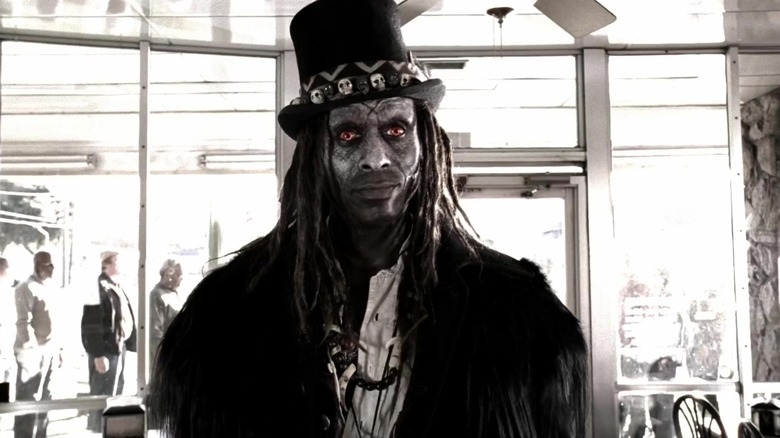 Papa Legba demands a human sacrifice in exchange for eternal youth in "American Horror Story: Coven."