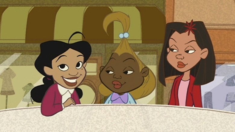 Penny with her friends on The Proud Family