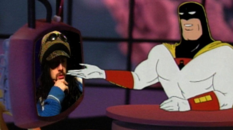 Space Ghost interviewing Rob Zombie on Space Ghost: Coast to Coast