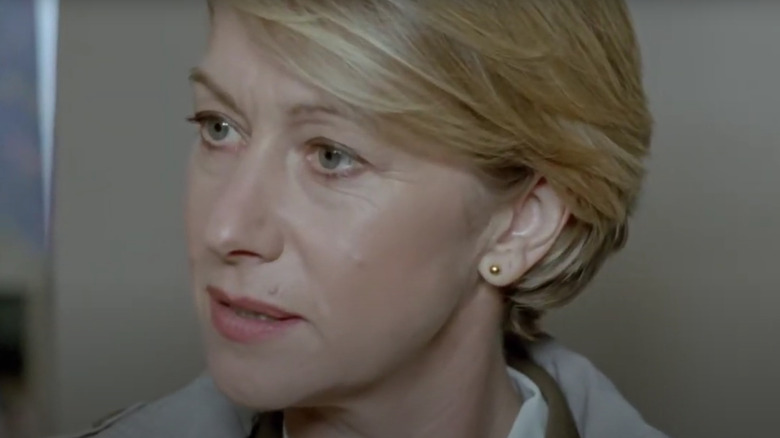 Helen Mirren's Jane Tennison is looking serious on Prime Suspect