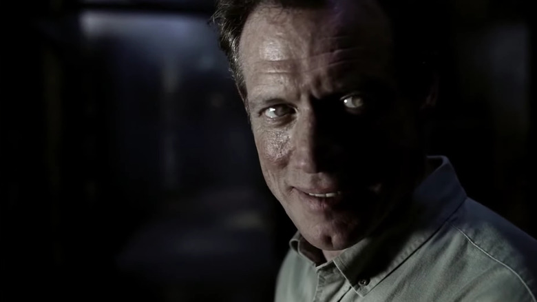 Fredric Lehne's Azazel looking amused on Supernatural