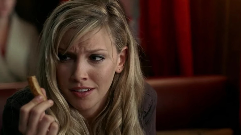 Katie Cassidy's Ruby looking confused on Supernatural