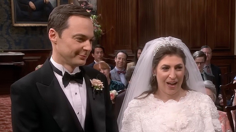 Sheldon and Amy, known by fans as "Shamy," get married