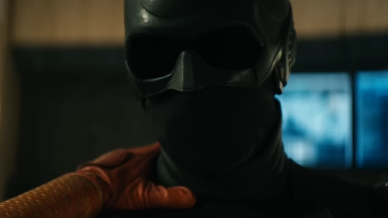 Black Noir speaking to Homelander (not shown)