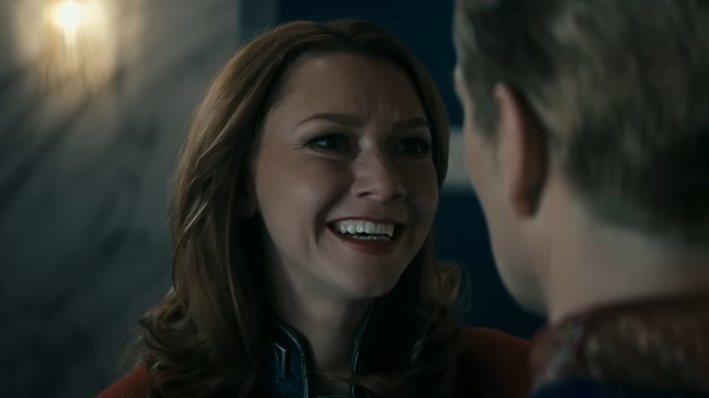 Firecraker smiling at Homelander