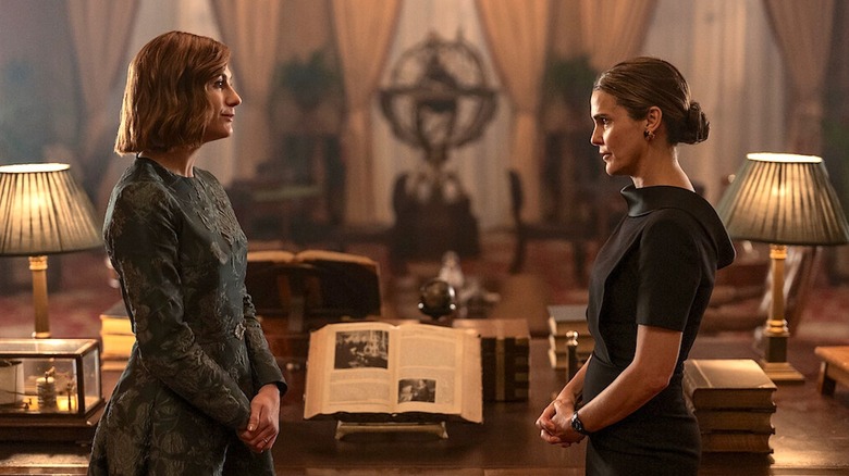 Bethan Vaughn and Kate in The Diplomat