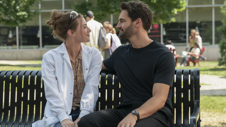 Olive and Adam in The Love Hypothesis