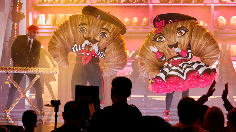 Todd and Julie Chrisley as the Croissants on Fox's The Masked Singer