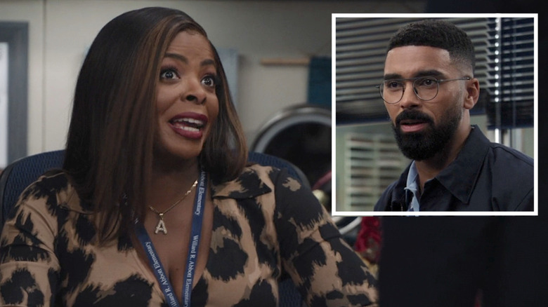 Ava and O'Shon in Abbott Elementary