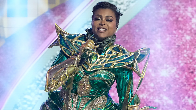Taraji P. Henson is revealed as Scarab on The Masked Singer Season 14